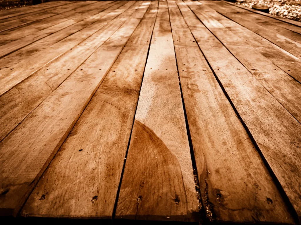 Custom wood deck construction in Ocala FL